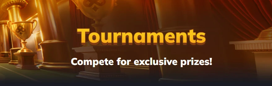 Vegastars tournaments banner